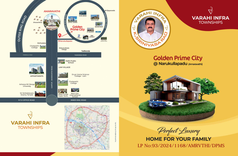  Residential Plot 213 Sq. Yards for Sale in Amaravathi Road, Guntur