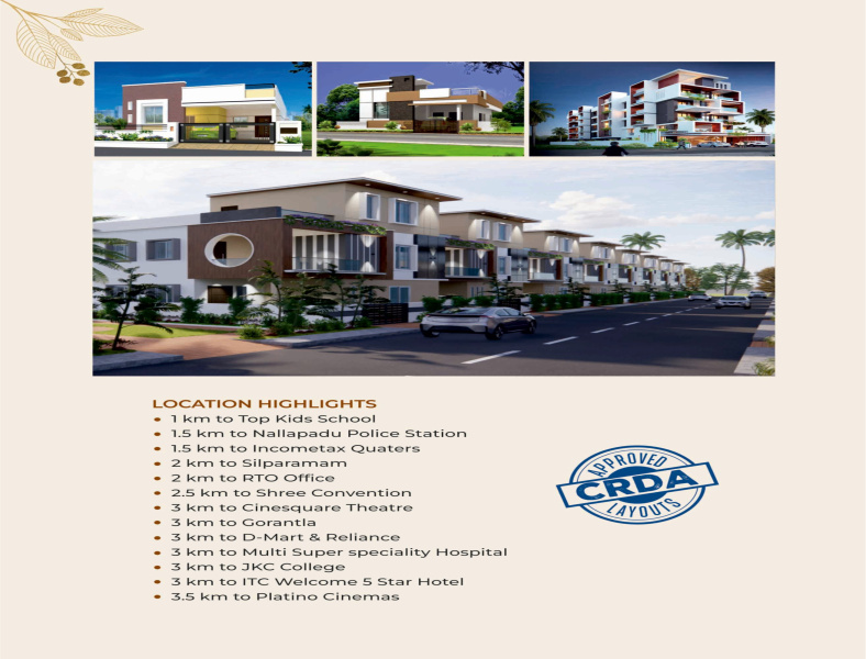  Residential Plot 200 Sq. Yards for Sale in Nagaralu, Guntur