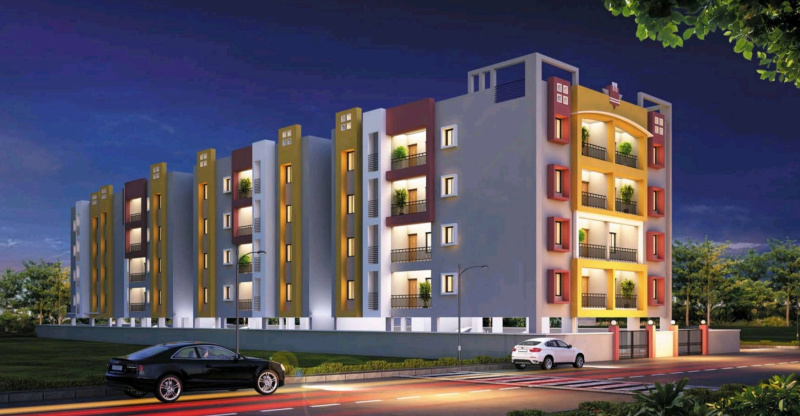3 BHK Apartment 1600 Sq.ft. for Sale in Patrapada, Bhubaneswar