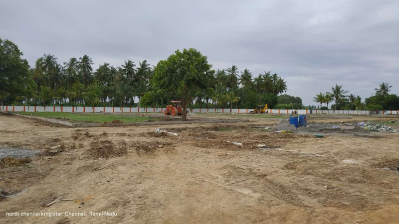  Residential Plot 1300 Sq.ft. for Sale in Red Hills, Chennai