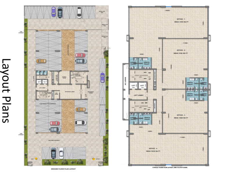  Business Center 85000 Sq.ft. for Rent in New Town, Kolkata