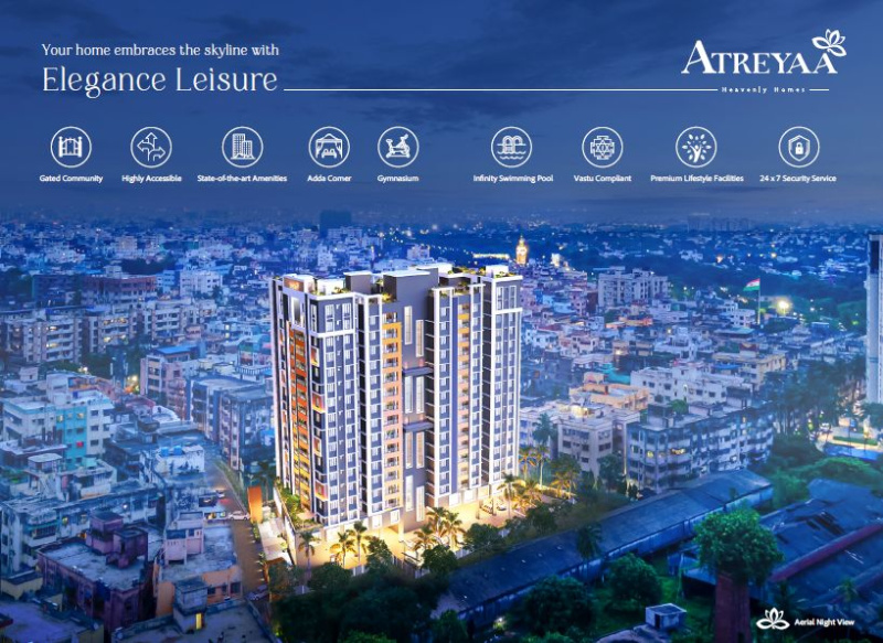 3 BHK Apartment 1650 Sq.ft. for Sale in Lake Town, Kolkata