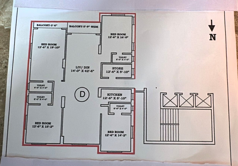 4 BHK 2100 Sq.ft. Apartment for Sale in Tollygunge, Kolkata