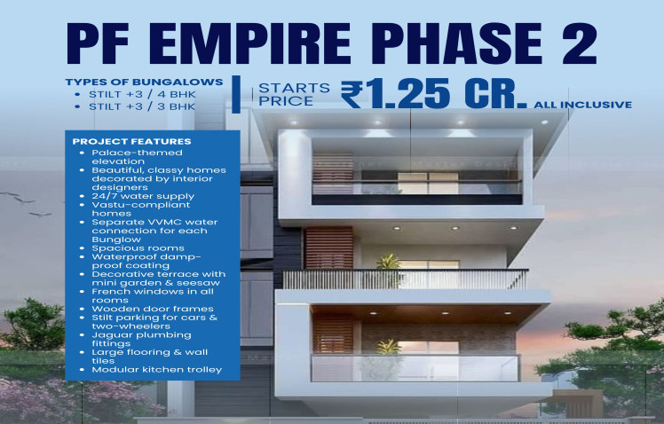 4 BHK House 3000 Sq.ft. for Sale in Virar West, Mumbai