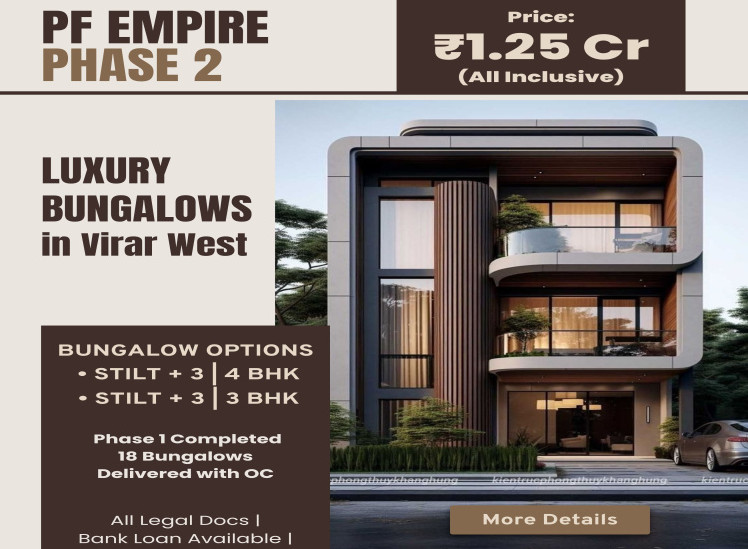 4 BHK House 3000 Sq.ft. for Sale in Virar West, Mumbai