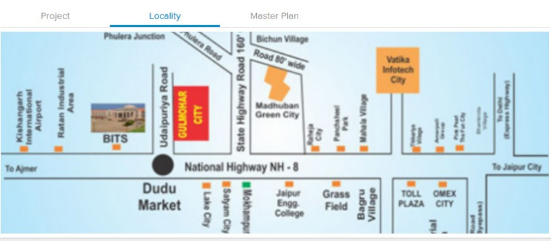  Residential Plot 100 Sq. Yards for Sale in Dudu, Jaipur