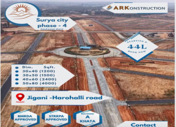  Residential Plot for Sale in Jigani, Bangalore
