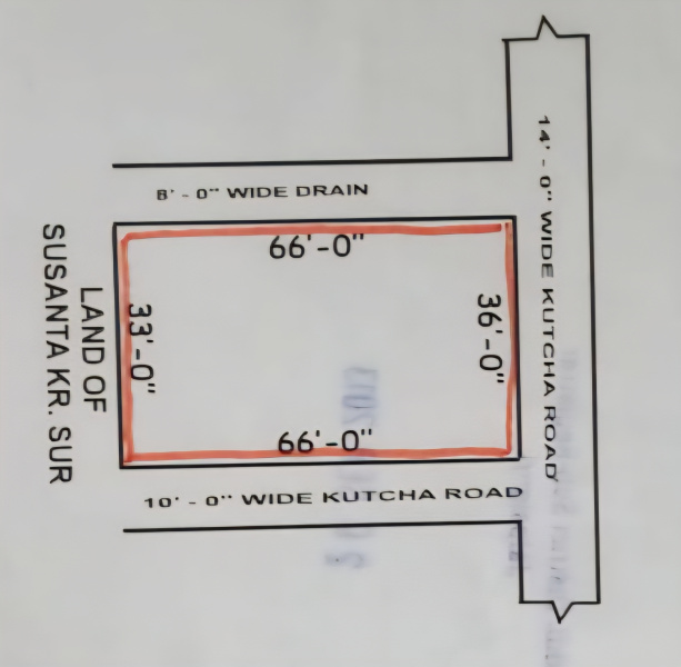  Residential Plot 2277 Sq.ft. for Sale in Ashram Para, Jalpaiguri