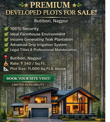 1 RK 11000 Sq.ft. Farm House for Sale in Rama Dam, Nagpur