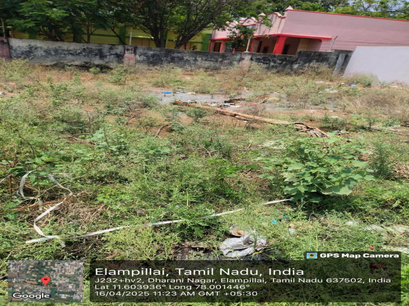  Residential Plot 2180 Sq.ft. for Sale in Elampillai, Salem
