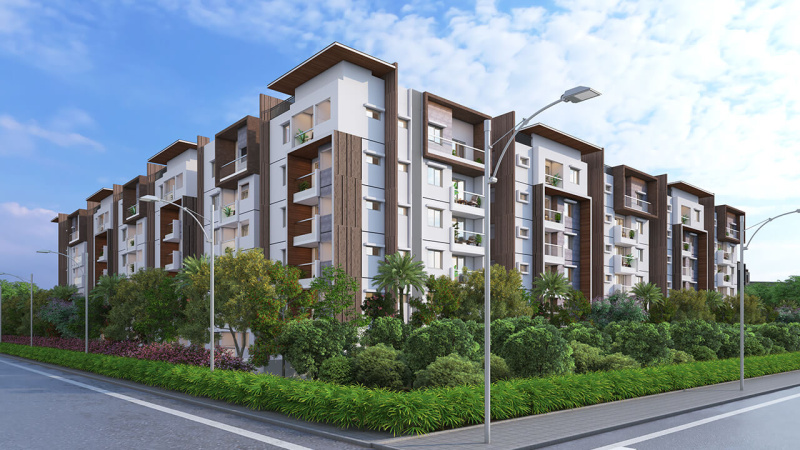 3 BHK Apartment 1978 Sq.ft. for Sale in Shankarpally, Rangareddy