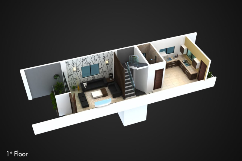 3 BHK 1600 Sq.ft. Builder Floor for Sale in Nakshatrawadi, Aurangabad