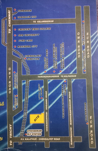  Residential Plot 3600 Sq.ft. for Sale in Thirukalukundram, Kanchipuram
