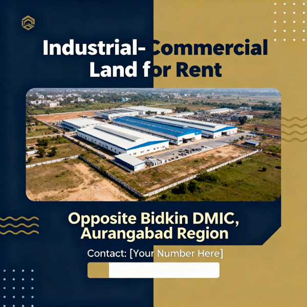 60000 Sq.ft. Warehouse for Rent in Bidkin, Aurangabad