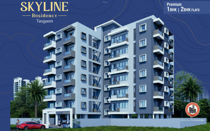 1 BHK Apartment 480 Sq.ft. for Sale in Tasgaon, Sangli