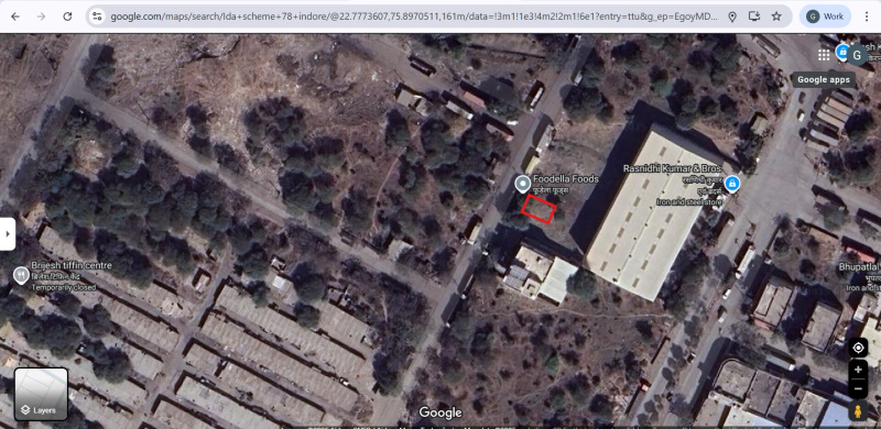  Commercial Land 600 Sq. Meter for Sale in Scheme 78, Indore