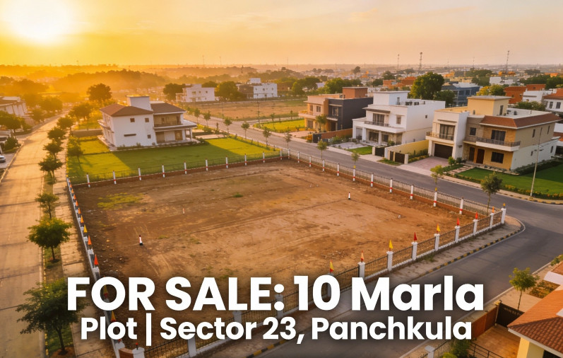  10 Marla Residential Plot for Sale in Sector 23 Panchkula