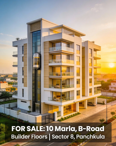 3 BHK 305 Sq.ft. Builder Floor for Sale in Sector 8 Panchkula