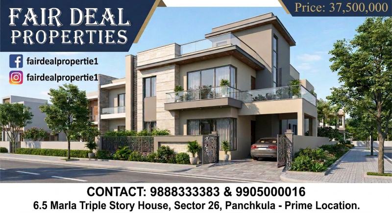 8 BHK 160 Sq. Yards House for Sale in Sector 26 Panchkula