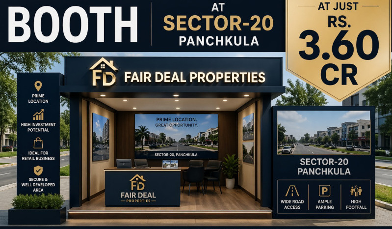  243 Sq.ft. Commercial Shop for Sale in Sector 20 Panchkula