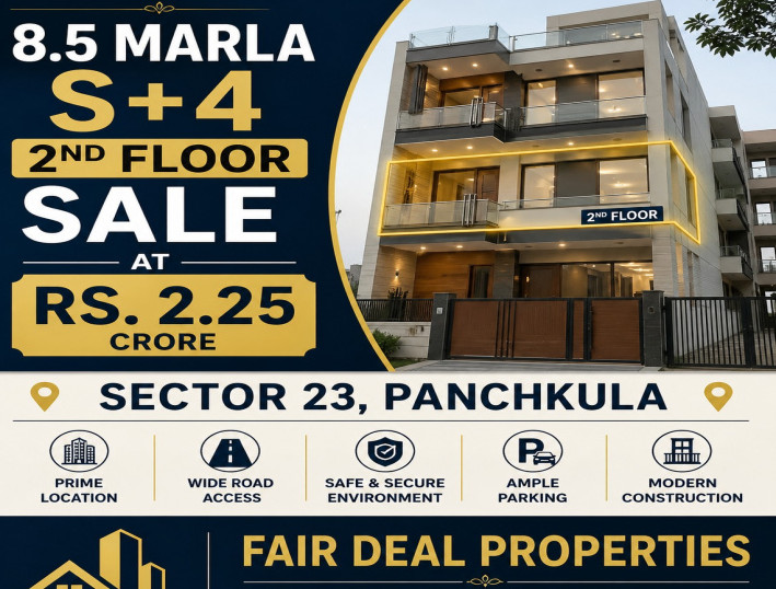 3 BHK 226 Sq. Yards Builder Floor for Sale in Sector 23 Panchkula