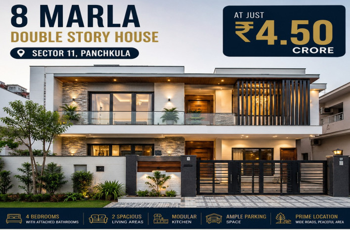 5 BHK 195 Sq. Yards House for Sale in Sector 11 Panchkula