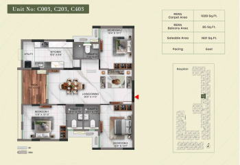 3 BHK Flat for Sale in Padur, Chennai