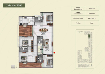 4 BHK Flat for Sale in Padur, Chennai