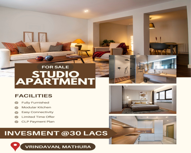  500 Sq.ft. Guest House for Sale in Agra Road, Mathura