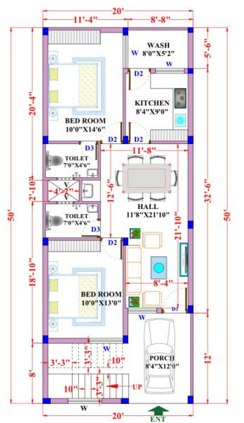  Residential Plot 1070 Sq.ft. for Sale in Dhanora Dhanora