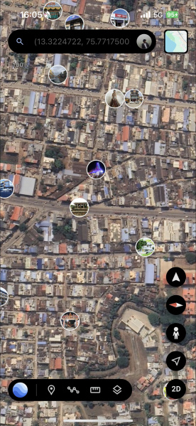  Commercial Land 3801 Sq.ft. for Sale in KM Road, Chikmagalur