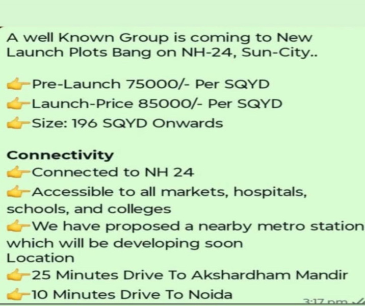  Residential Plot 194 Sq. Yards for Sale in Sector 62 Greater Noida