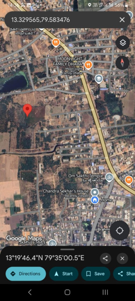  Residential Plot 1447 Sq.ft. for Sale in Nagari, Chittoor