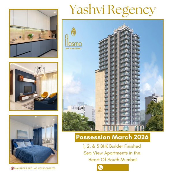 1 BHK Apartment 350 Sq.ft. for Sale in Grant Road, Mumbai