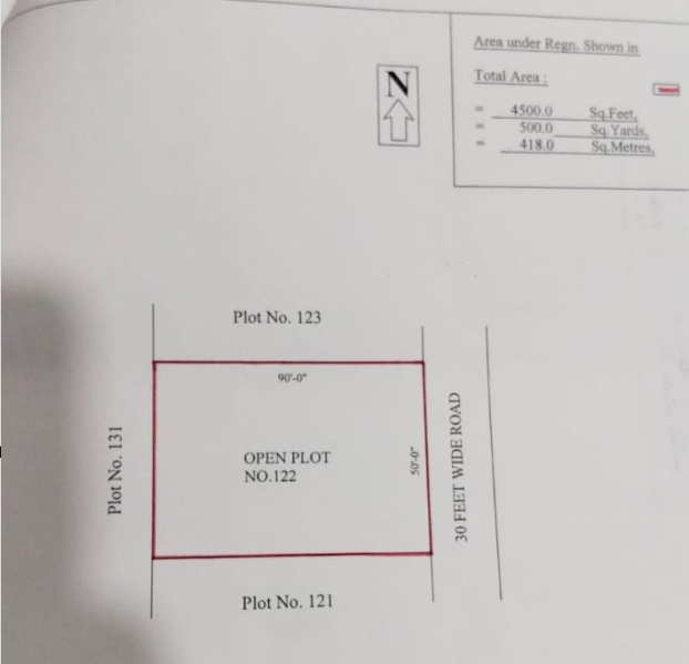  Residential Plot 500 Sq. Yards for Sale in Gowdavalli, Medchal