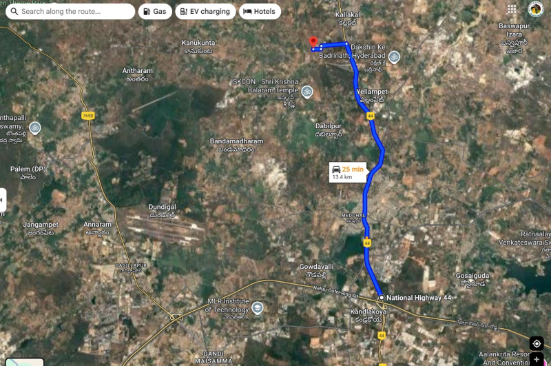  Residential Plot 500 Sq. Yards for Sale in Gowdavalli, Medchal