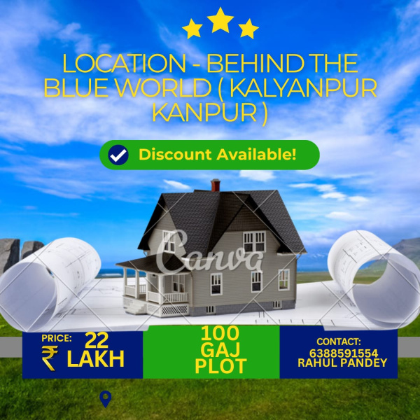  Residential Plot 900 Sq.ft. for Sale in Bithoor, Kanpur