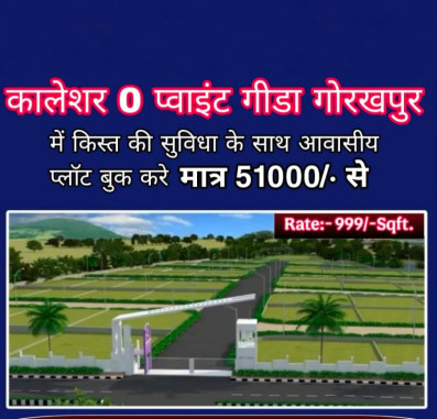  Residential Plot 1250 Sq.ft. for Sale in Sahjanwa, Gorakhpur