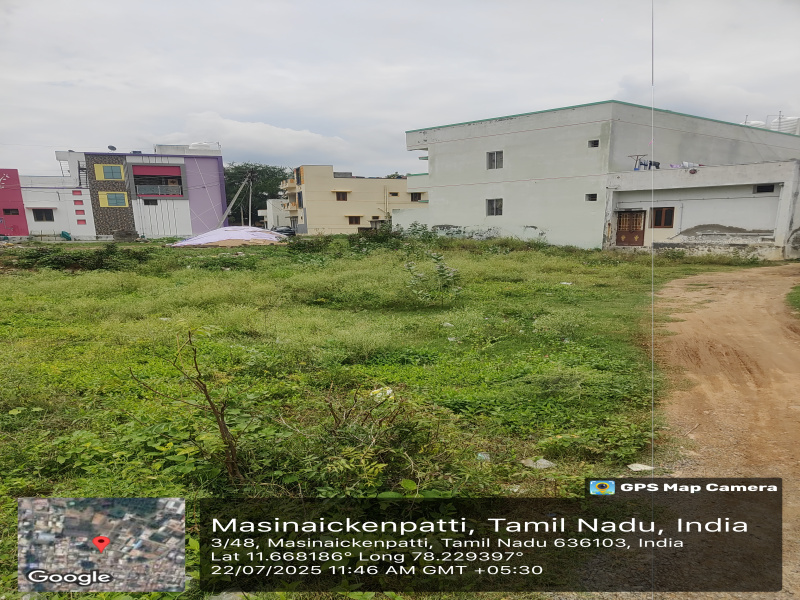  Residential Plot 1800 Sq.ft. for Sale in Ayothiapattinam, Salem