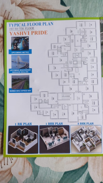 2 BHK Apartment 750 Sq.ft. for Sale in Vasai East, Mumbai
