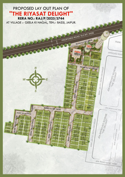 111 Sq.ft. Residential Plot for Sale in Agra Road, Jaipur