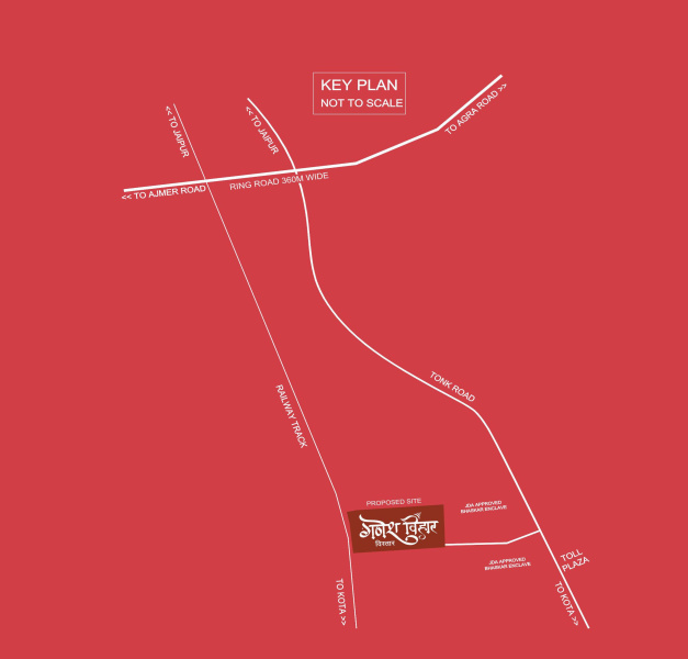  279 Sq. Yards Residential Plot for Sale in Shivdaspura, Jaipur