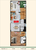 2 BHK Flat for Sale in Jagatpura, Jaipur