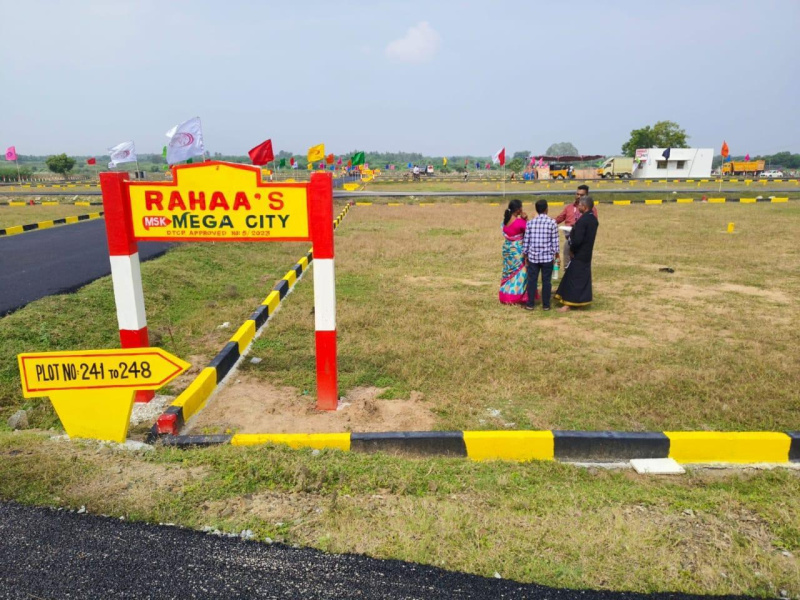  Residential Plot 600 Sq.ft. for Sale in Palavansathu, Vellore