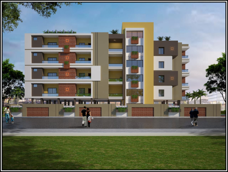 1 BHK Apartment 650 Sq.ft. for Sale in A B Road, Indore