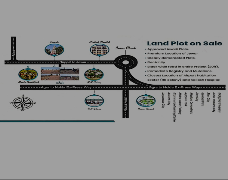  Residential Plot 15 Bigha for Sale in Mewla Gopalgarh, Gautam Buddha Nagar