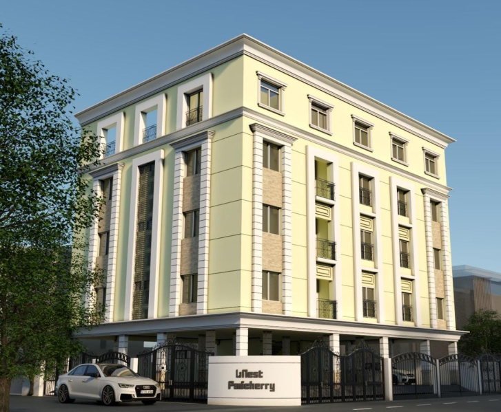 2 BHK Apartment 1075 Sq.ft. for Sale in Sivagami Nagar, Reddiarpalayam, Pondicherry