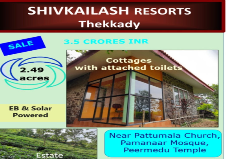  2000 Sq.ft. Guest House for Sale in Peermade, Idukki