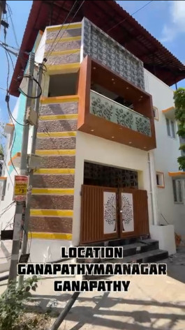 4 BHK 1600 Sq.ft. House for Sale in Ganapathi Maanagar, Coimbatore