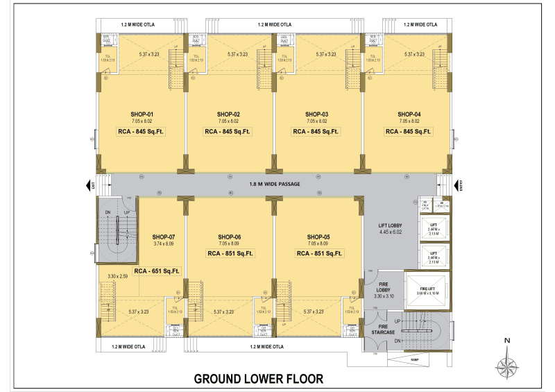  1241 Sq.ft. Warehouse for Sale in Juinagar, Navi Mumbai